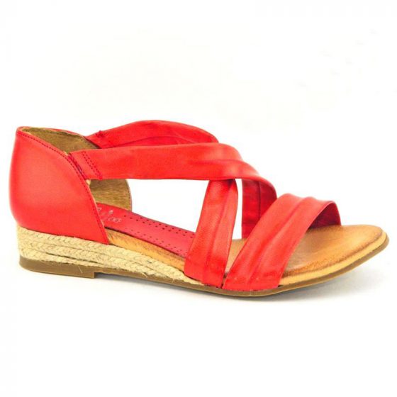 Marila red sandals