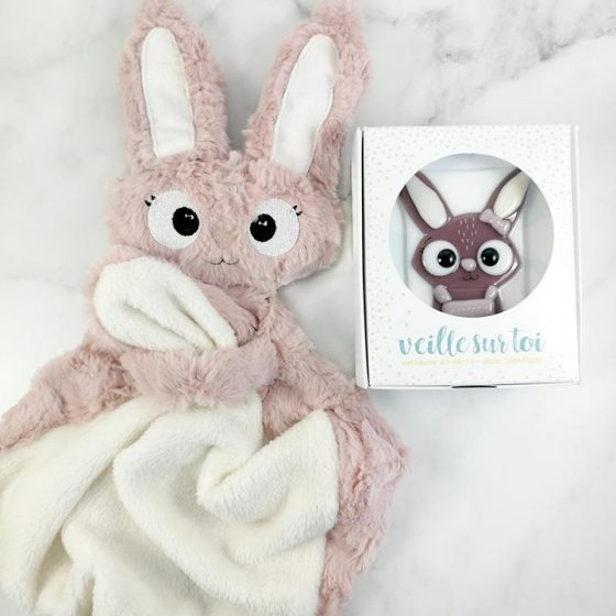 Doudou lapine Marguerite