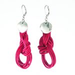 Boucles d'oreilles Sibyl grenadine