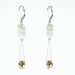 Boucles d'oreilles Brenda brume