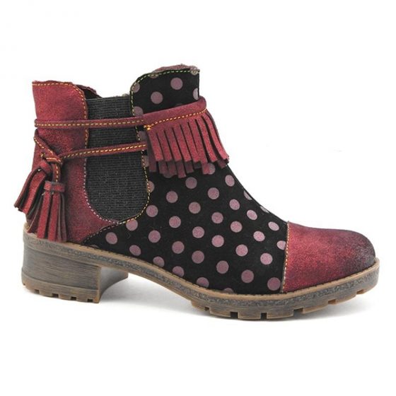 Funky ankle boots