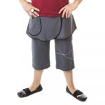 Capri integrated skirt (pantacourt à jupette unie)