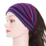 Striped headband for adults