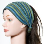 Striped headband for adults