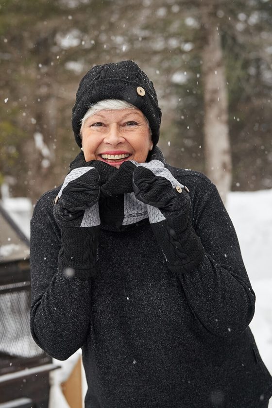 Tuque inuktitut noir