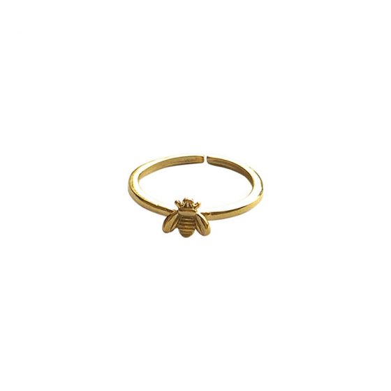 Bague abeille or