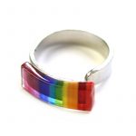 Bague Luna arc-en-ciel