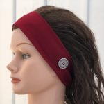 Narrow headband with buttons to fix a mask (Small size)