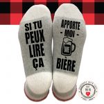 Bas de laine Apporte-moi une bière