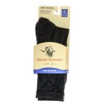 Black mohair thin socks