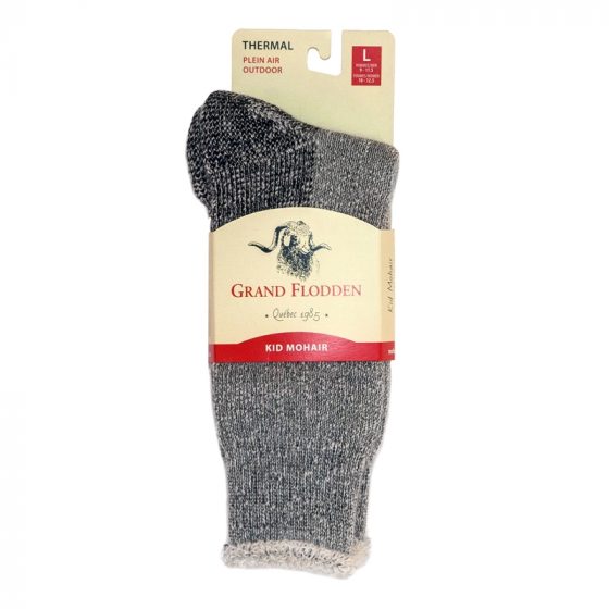 Charcoal mohair thermal socks