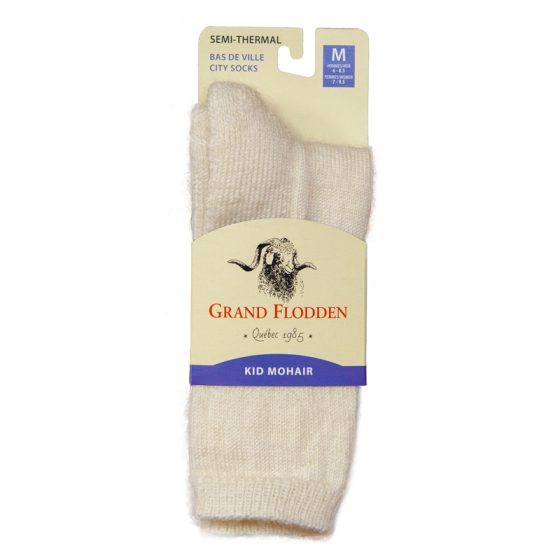 Natural mohair thin socks