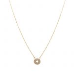 Collier boussole or