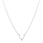 Collier panache argent