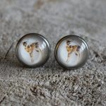 Boucles d'oreilles pin bambi