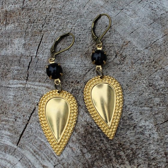 "Pointes" earrings