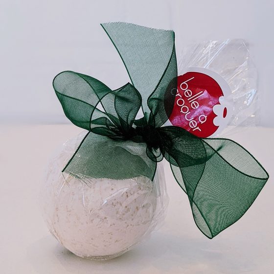 Fir bath bomb