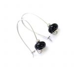 Boucles d'oreilles Luxury noir