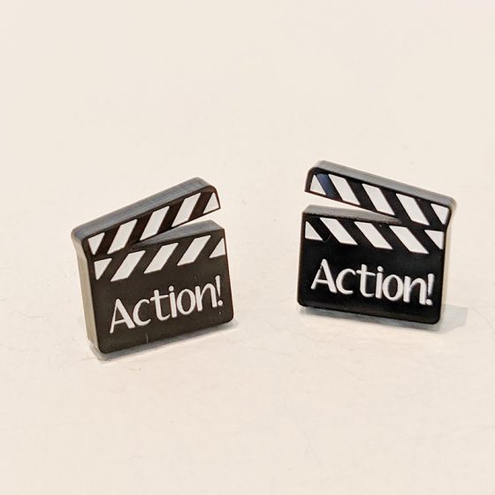 Action! earrings