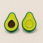 Avocado earrings