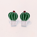 Boucles d'oreilles cactus