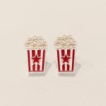 Popcorn earrings