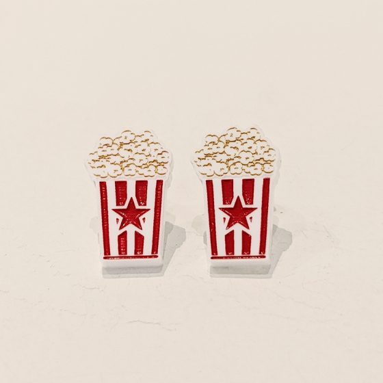 Popcorn earrings