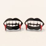 Boucles d'oreilles dents vampire