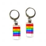 Boucles d'oreilles Daly arc-en-ciel