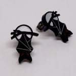 Boucles d'oreilles chauve-souris