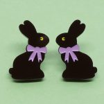 Boucles d'oreilles lapin de Pâques