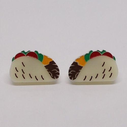 Boucles d'oreilles tacos