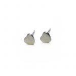 Boucles d'oreilles stainless coeur 2