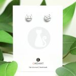 Boucles d'oreilles minou