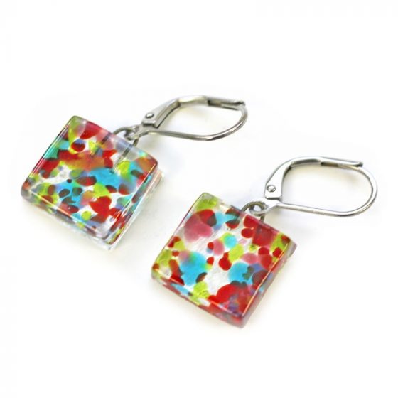 Hook ''motifs'' multi earrings