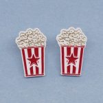 Popcorn earrings