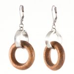 Boucles d'oreilles Aruka bois