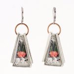 Boucles d'oreilles Samoa sorbet