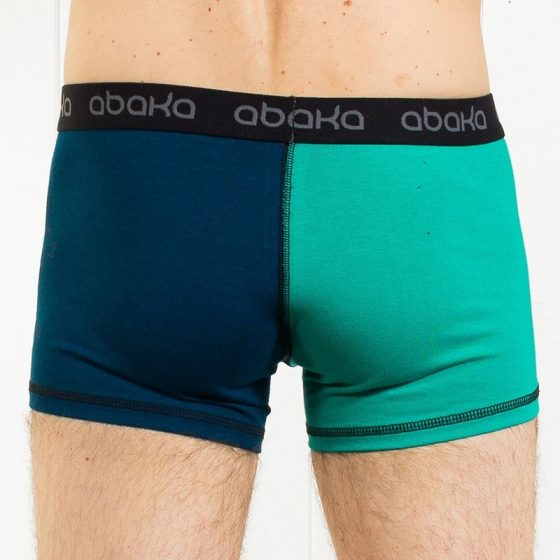 Boxer Étienne sushi turquoise et bleu