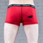 Etienne red shark & fish boxers