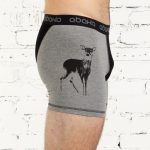 Deer charcoal boxers