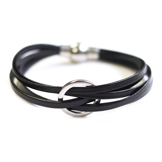 Bracelet Lara noir uni