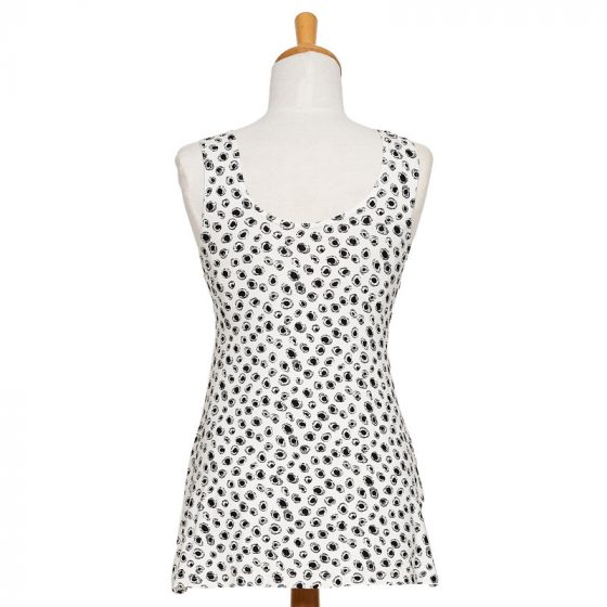 Reversible dots tank top