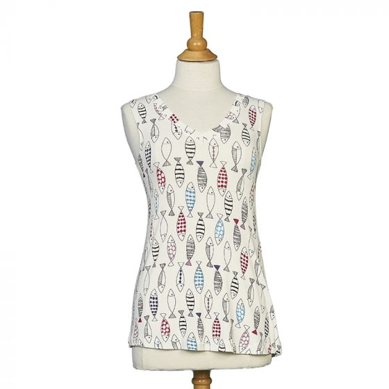 Camisole réversible énergie Poissons coquille