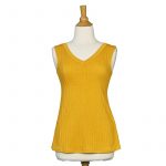 Camisole réversible énergie Jaune or