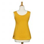 Camisole réversible énergie Jaune or