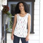 Camisole réversible énergie Poissons coquille