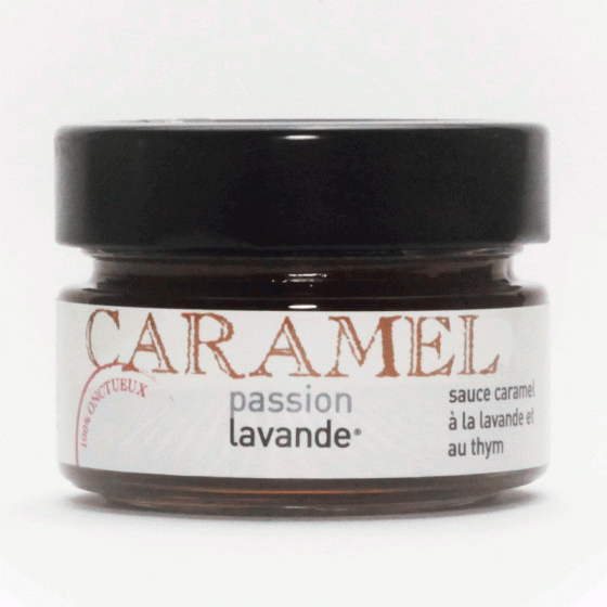 Lavender and thyme caramel