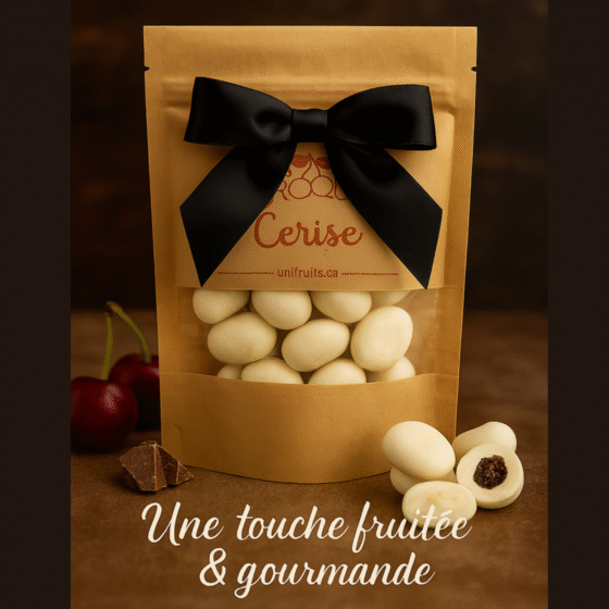 Griottes séchées au yogourt