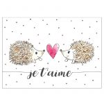 Carte de souhaits Je t'aime Alexe 1